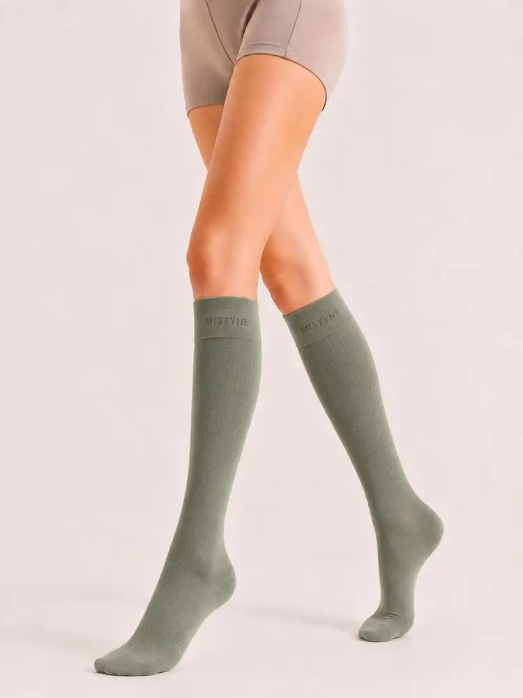 Sage MISTYNE compression socks