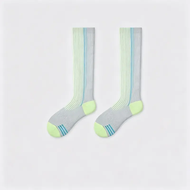 MISTYNE Daily Compression Socks — Style 07 in Light Blue 2