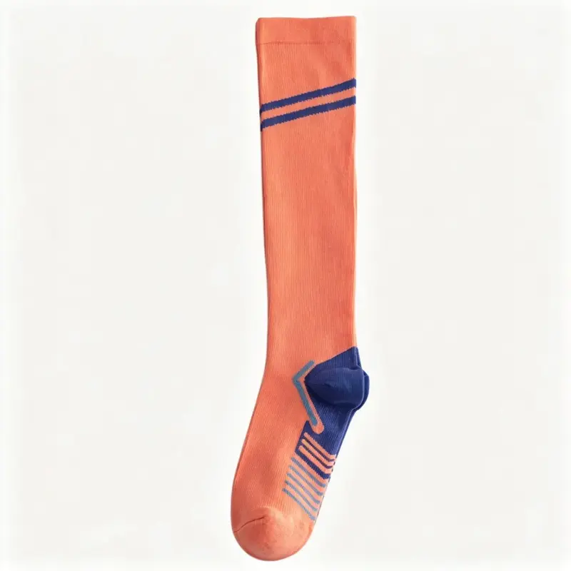 MISTYNE Studio Compression Socks — Style 03 in Orange Blue