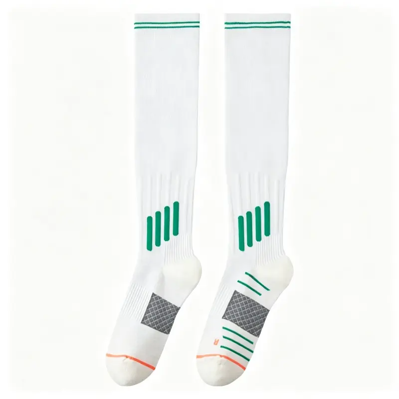 MISTYNE Studio Compression Socks — Style 06 in White