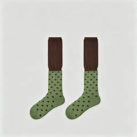MISTYNE Recovery Compression Socks — Style 05 in Green