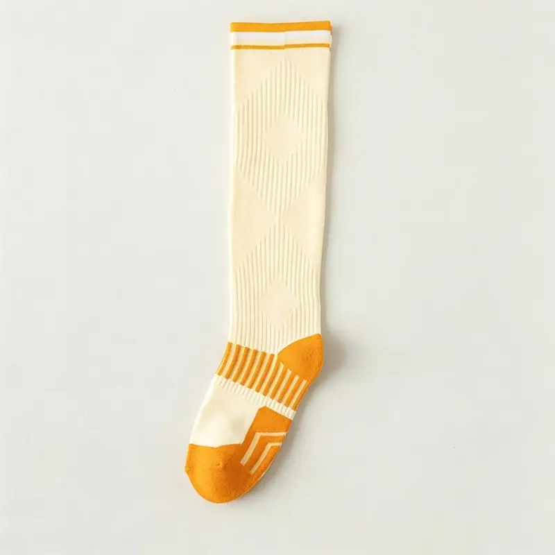 MISTYNE Recovery Compression Socks — Style 08 in Yellow