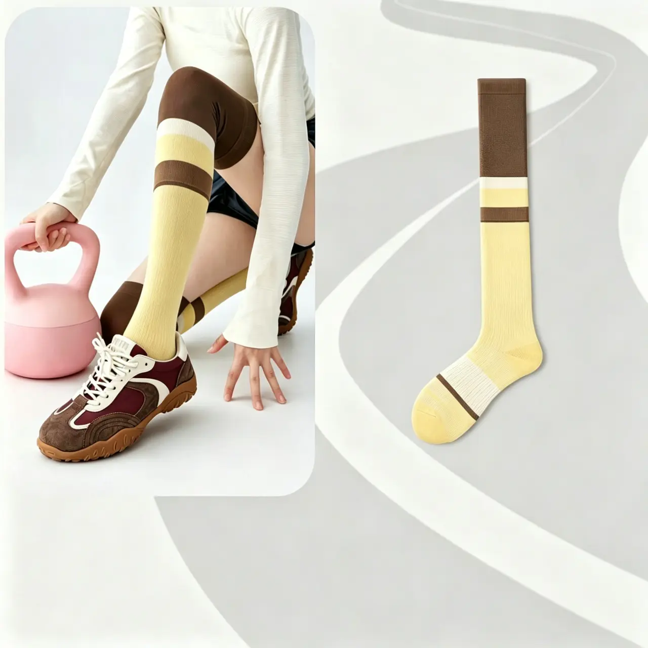 MISTYNE Recovery Compression Socks — Style 10 product detail 5