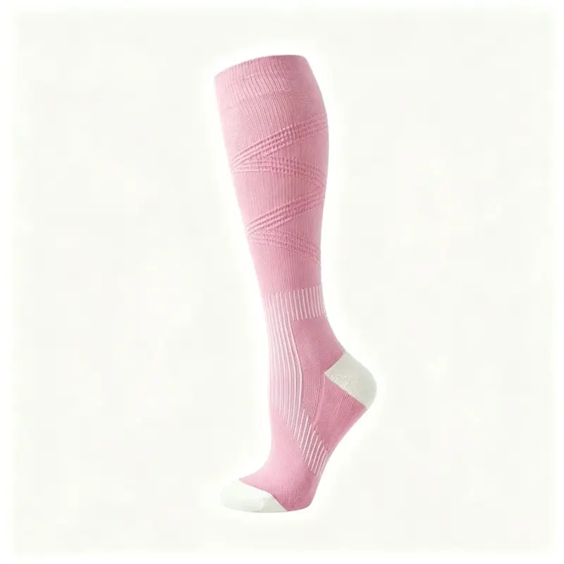 MISTYNE Studio Compression Socks — Style 02 in Pink