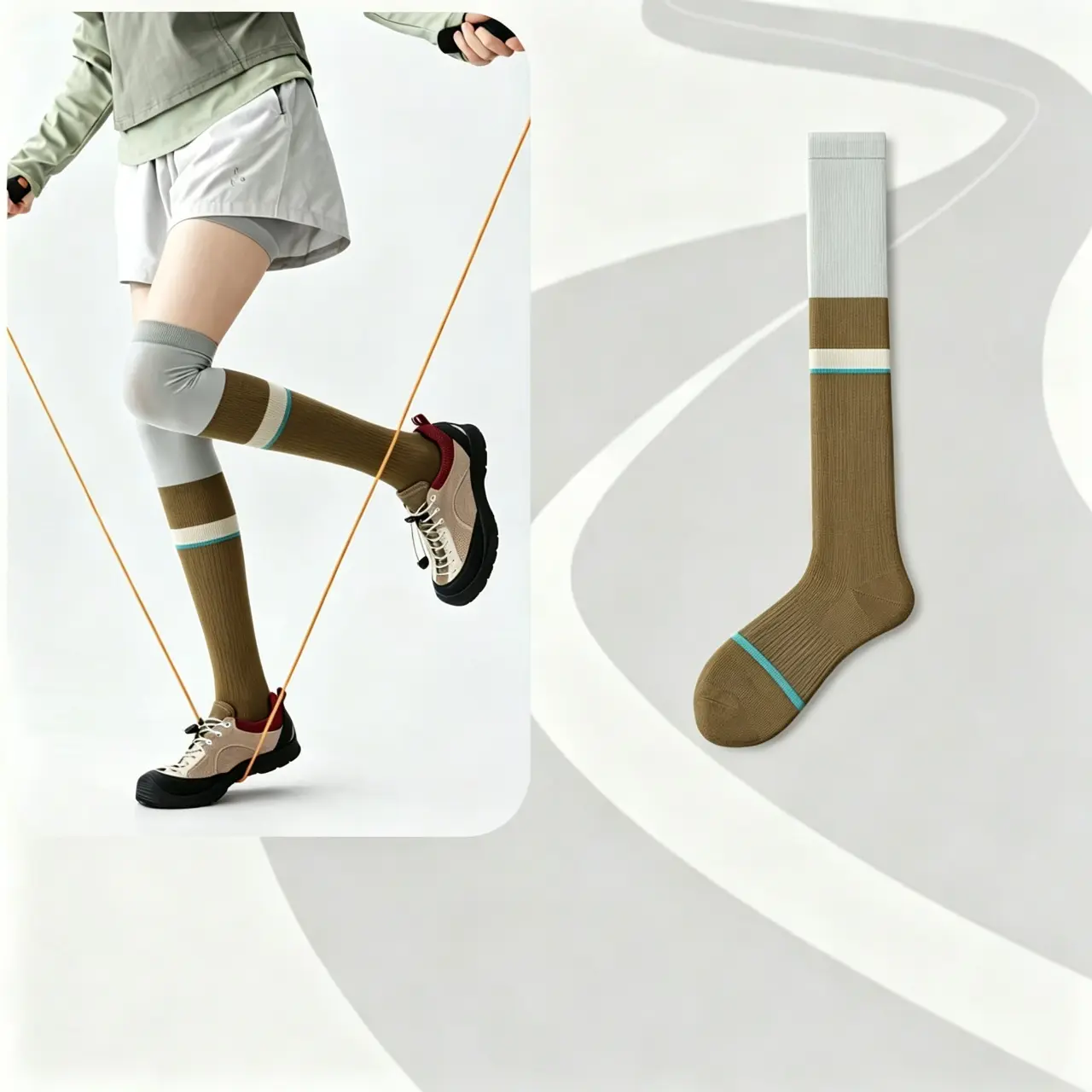 MISTYNE Recovery Compression Socks — Style 10 product detail 4