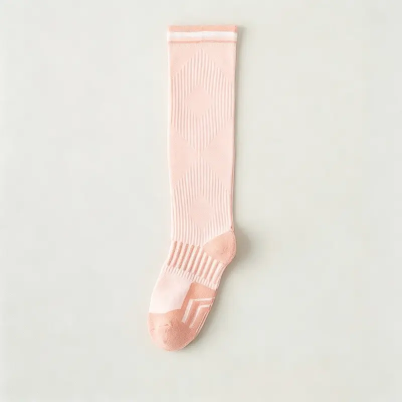 MISTYNE Recovery Compression Socks — Style 08 in Pink