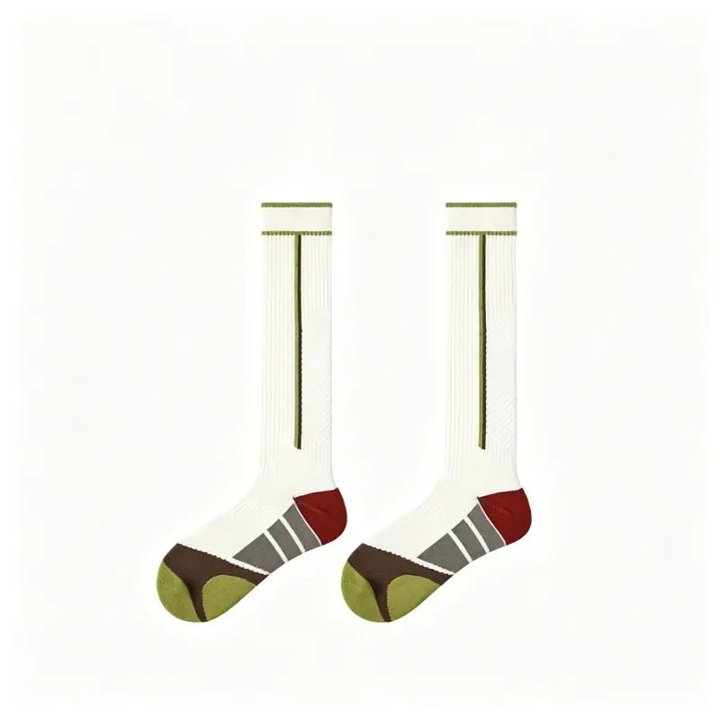 MISTYNE Daily Compression Socks — Style 06 in White 2