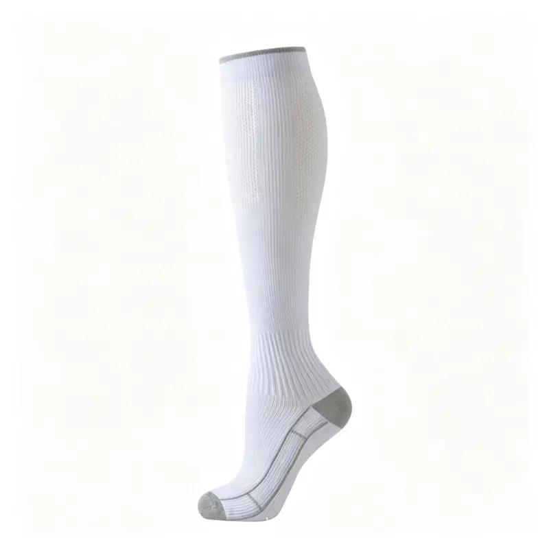 MISTYNE Studio Compression Socks — Style 04 in White 2