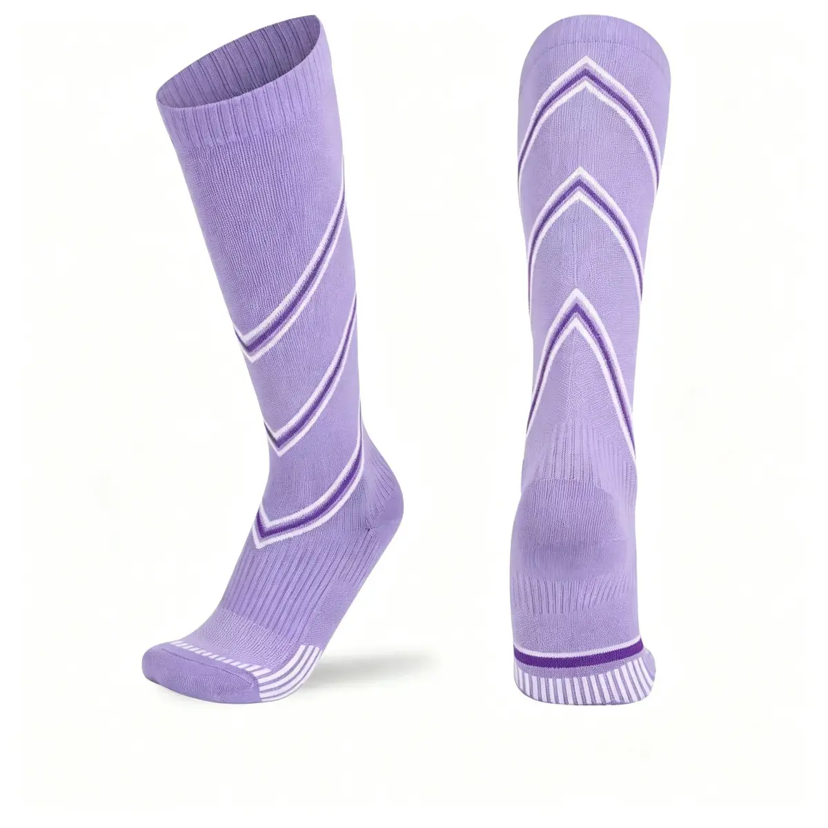 MISTYNE Recovery Compression Socks — Style 07 in Purple