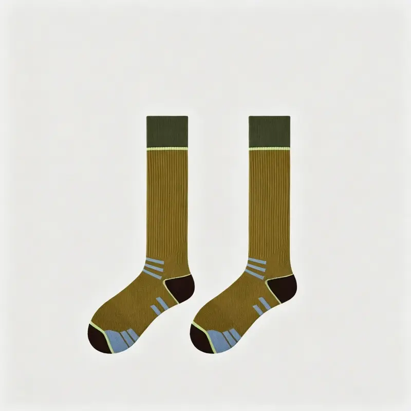 MISTYNE Daily Compression Socks — Style 06 in Olive 1