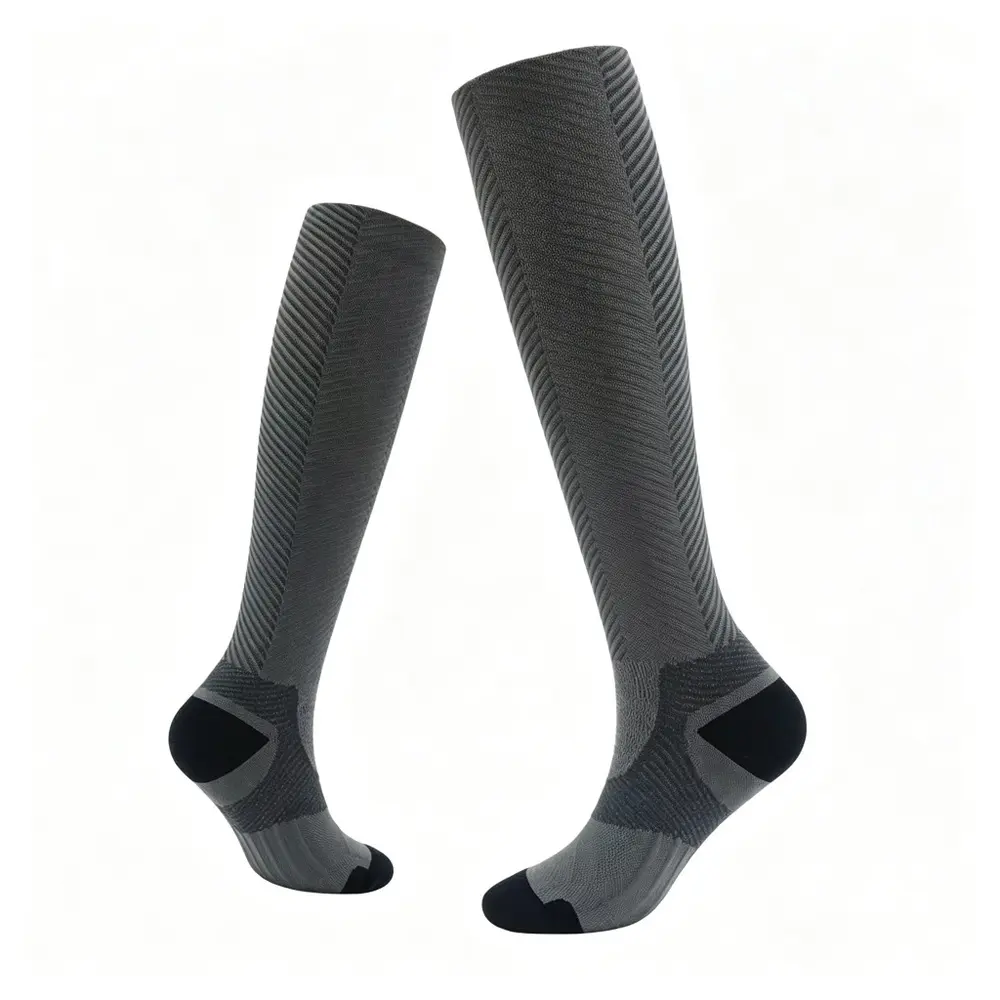MISTYNE Recovery Compression Socks — Style 09 in Dark Gray