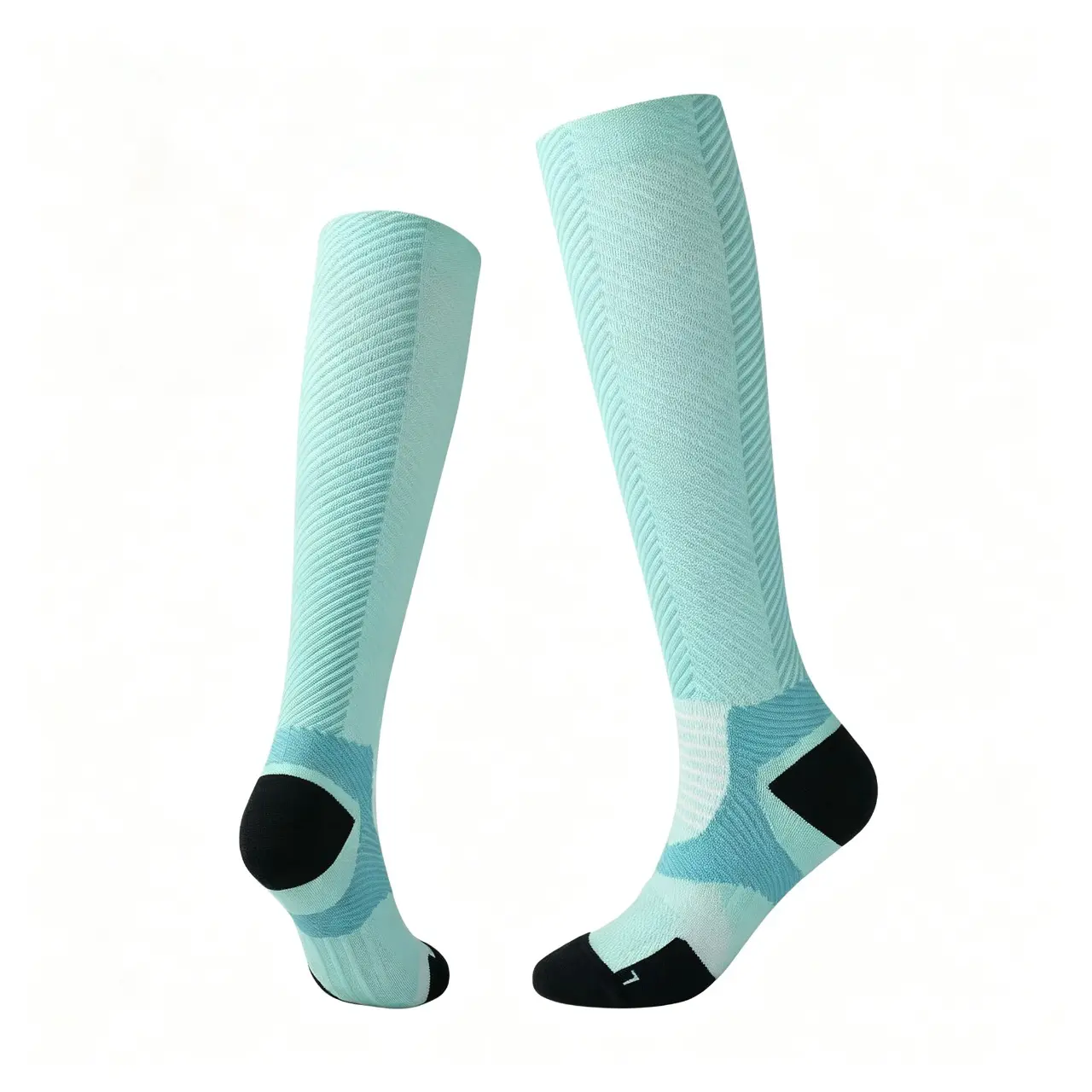MISTYNE Recovery Compression Socks — Style 09 in Mint