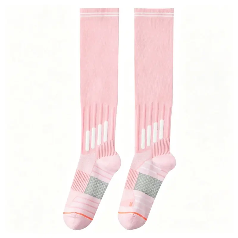 MISTYNE Studio Compression Socks — Style 06 in Pink