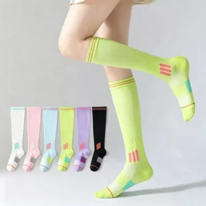 MISTYNE Studio Compression Socks — Style 07 in White