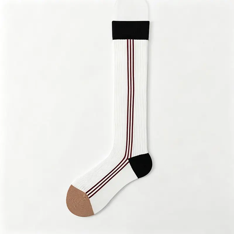 MISTYNE Travel Compression Socks — Style 01 in White 2