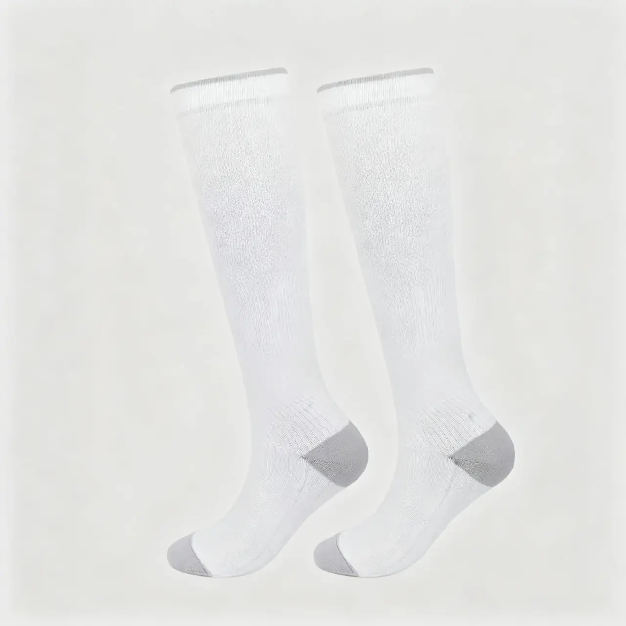 MISTYNE Studio Compression Socks — Style 04 in White 1