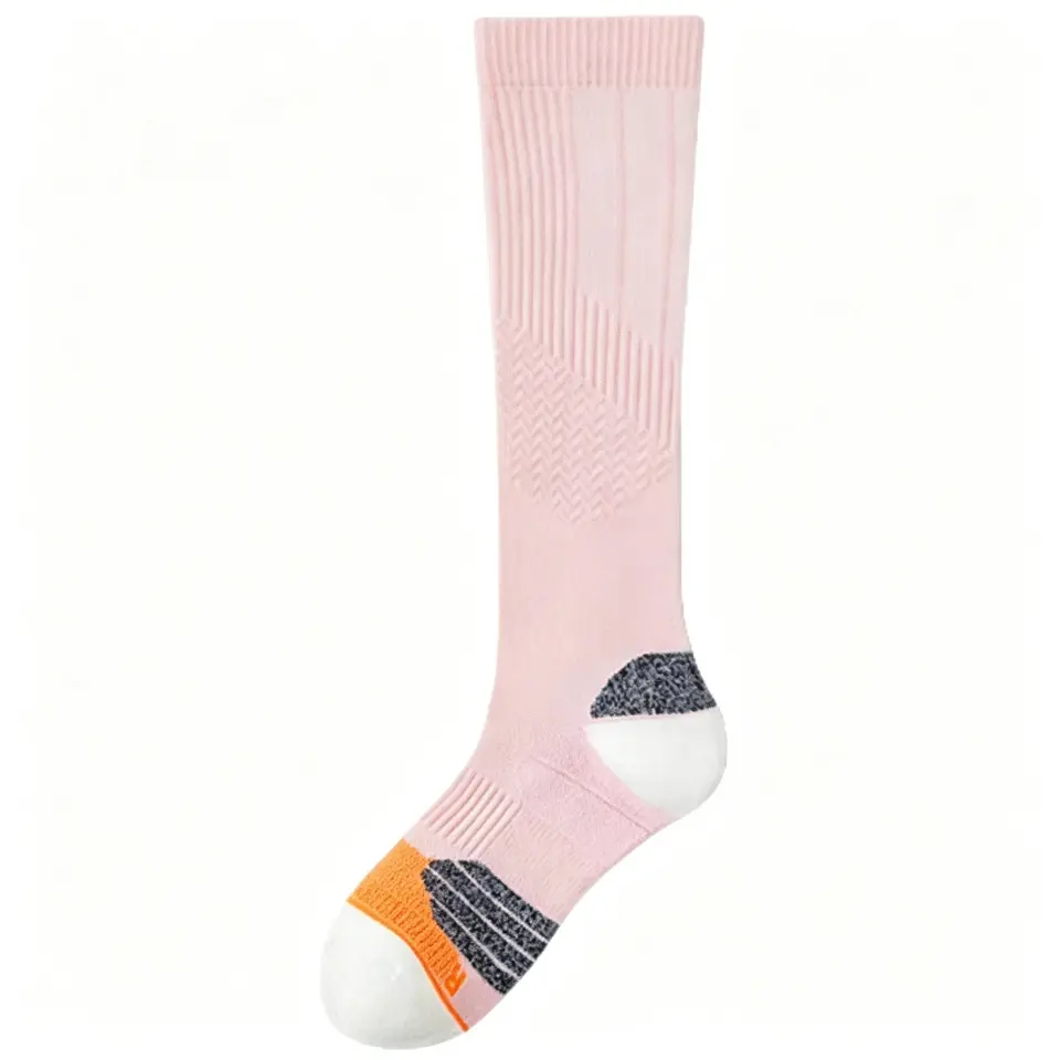 MISTYNE Recovery Compression Socks — Style 04 in Pink