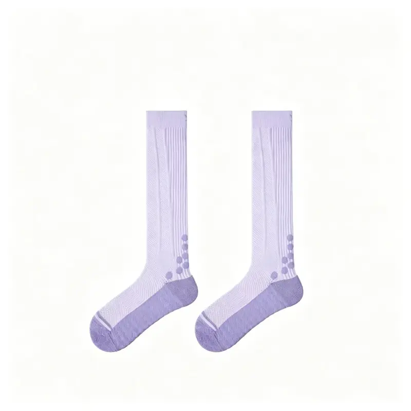 MISTYNE Daily Compression Socks — Style 06 in Lavender