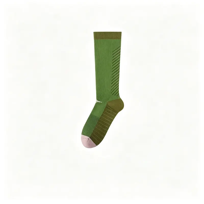 MISTYNE Travel Compression Socks — Style 10 in Green 1