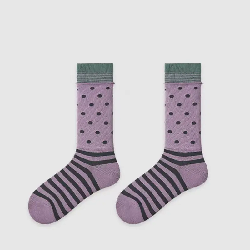 MISTYNE Recovery Compression Socks — Style 05 in Purple