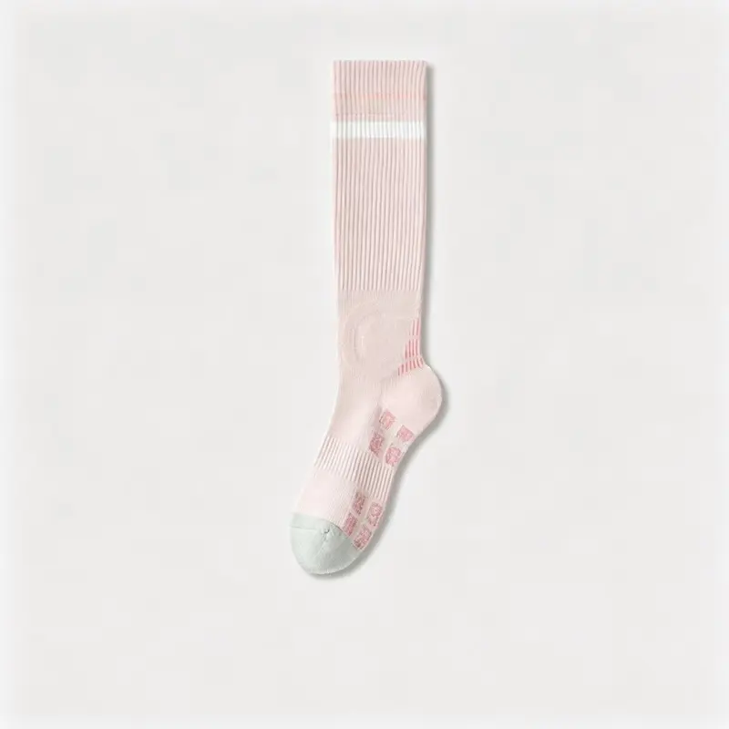 MISTYNE Travel Compression Socks — Style 09 in Pink