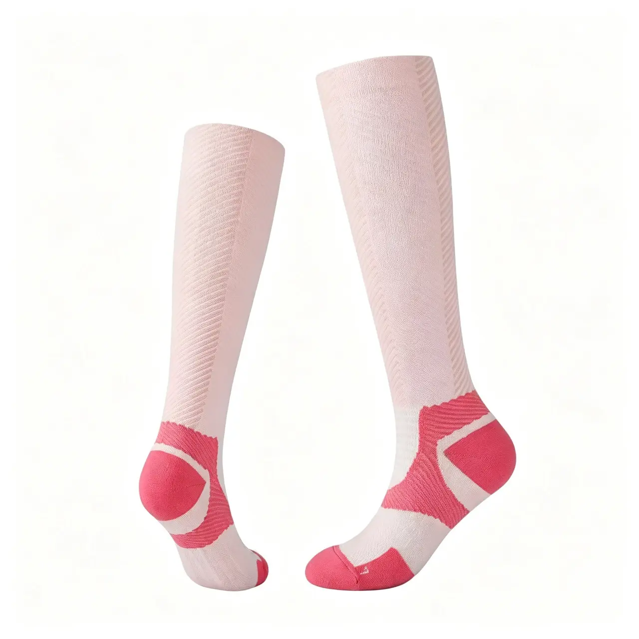 MISTYNE Recovery Compression Socks — Style 09 in Pink