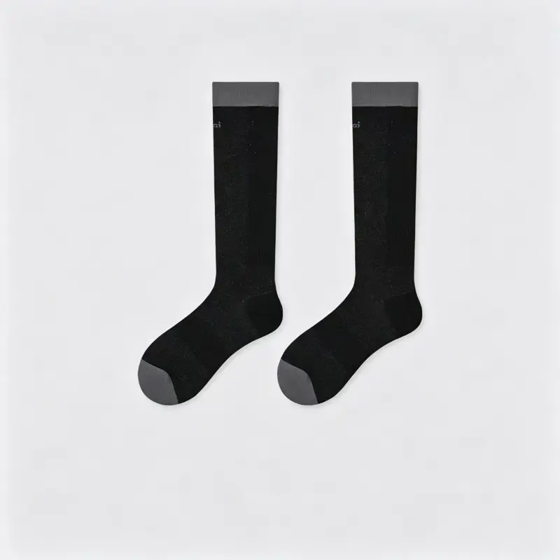 MISTYNE Daily Compression Socks — Style 07 in Black 2