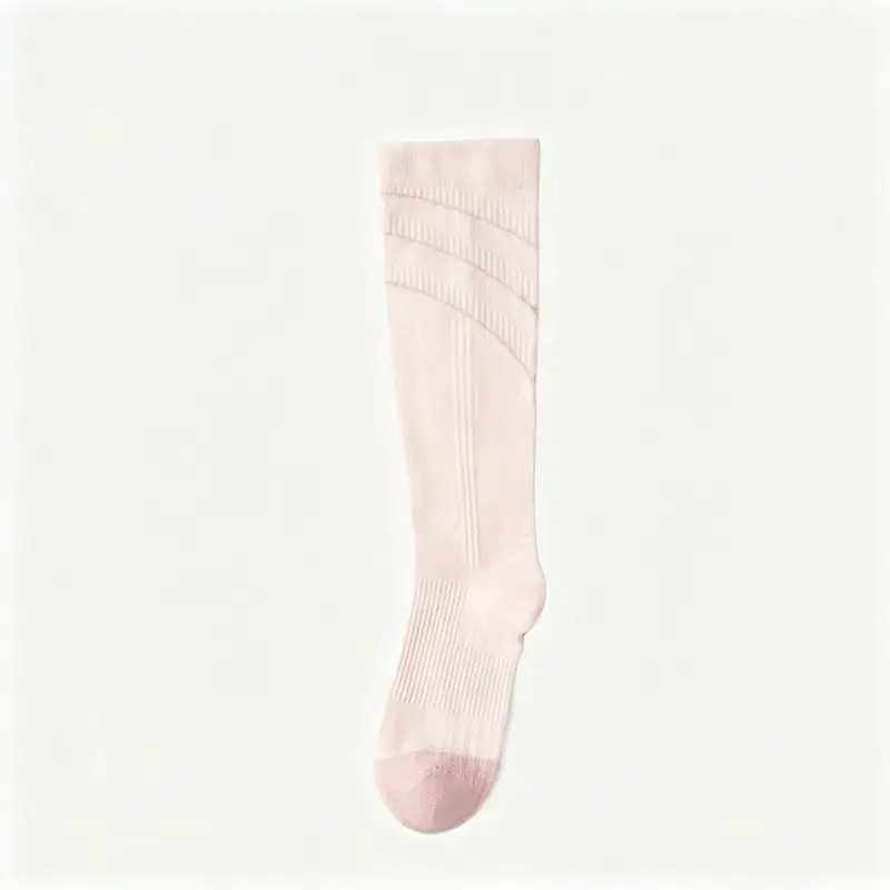MISTYNE Travel Compression Socks — Style 04 in Pink